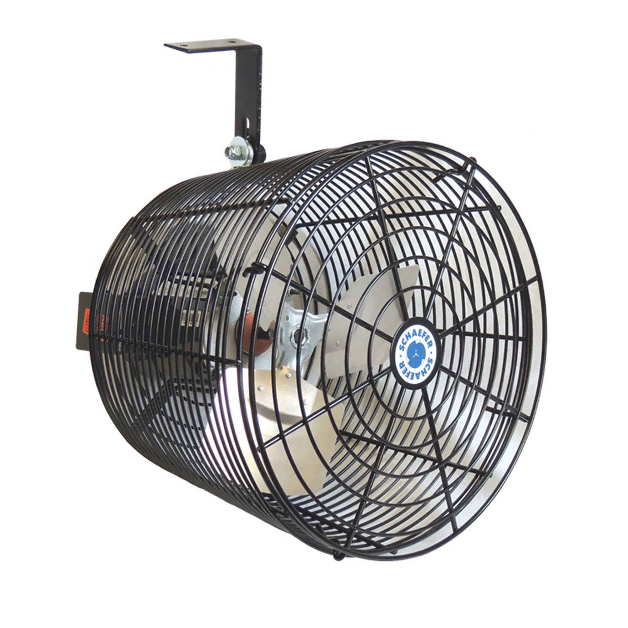 Schaefer, Versa-Kool w/ BlkGrds, Fan Type Wall Mount, Fan Diameter 12 in, Air Delivery 1470 cfm, Model# VK12-B